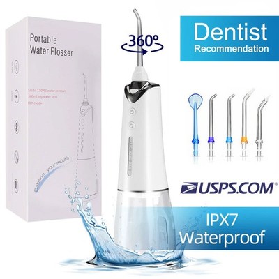 Electric Water Jet Pick Dental Flosser Oral Irrigator Teeth Tooth Wash Cleaning