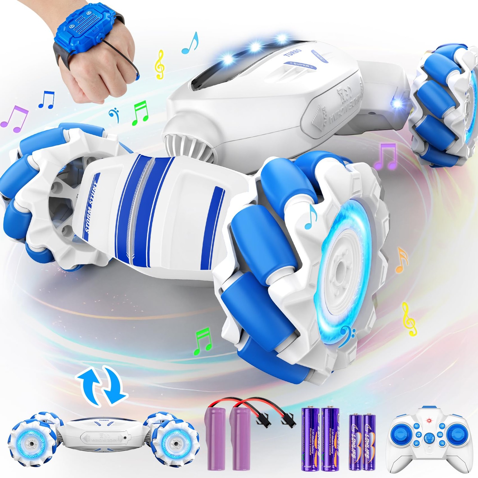 , Gesture Sensing Rc Car Boys Toys For 6-8 Years Old...