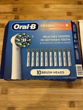 Oral-B Cross Action X Shaped 10 Brush Heads
