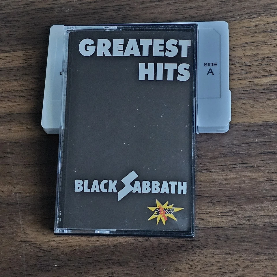 Black Sabbath GREATEST HITS Digitally Remastered Cassette Tape - OZZY OSBOURNE - Image 2 of 4