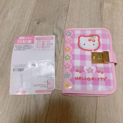 Hello Kitty 1998 Lock Diary 6-Ring Binder System Notizbuch Selten Neu