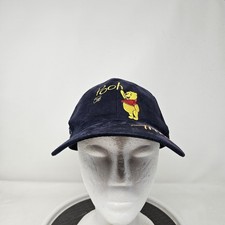 Disney Winnie the Pooh Hat Cap Strap Back Mens Embroidered Walt Disney World