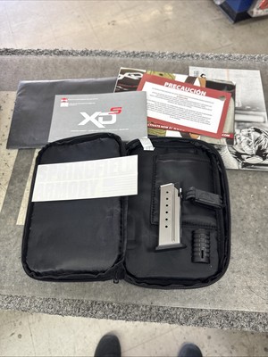 Fondina Per Caricatore Springfield XDs .40 - Supporto Da Cintura Per Tiratore Destro (PET Nero, Stampa 3D USA)