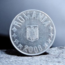 2006 Romania 10 Bani Coin – Romanian World Coin Circulated Collectible