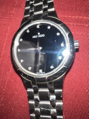 Men's Movado Museum Classic Black Dial Diamond Watch | 40mm | 02.1.14.1005 - Image 1 of 4