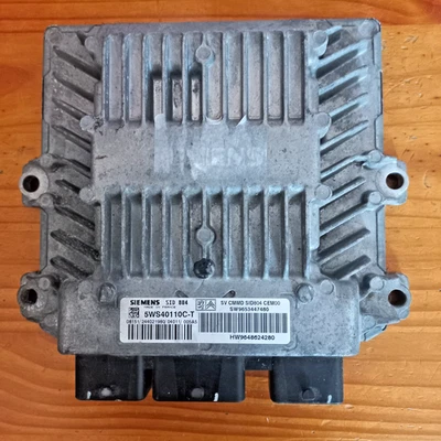 CALCULATEUR C3 I 1.4 HDI -DÉCODÉ -SIEMENS SID804 5WS40110C-T / HW 9648624280 - Photo 1/2