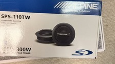 Alpine SPS-110TW Car Audio Tweeter Pair 110W ...
