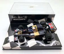 MINICHAMPS WOLF FORD WR1 J SCHECKTER WINNER CANADIAN GP 1977 400 770120 1/43