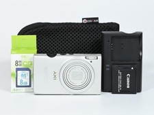 Canon IXY 220F Silver Compact Digital Camera Excellent Condition