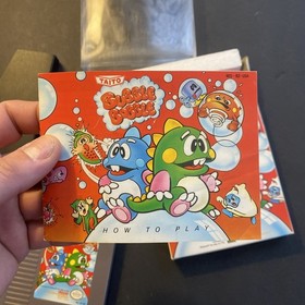 Bubble Bobble (Nintendo NES, 1988) Complete CIB Box Manual Tested Authentic 