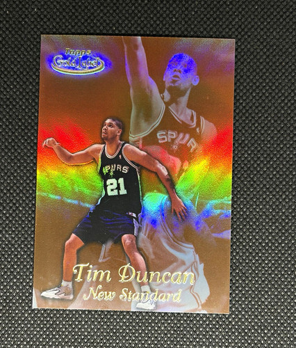 Tim Duncan #NS3 1999 Topps Gold Label New Standard card