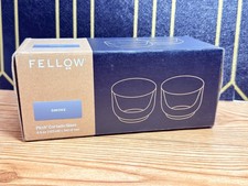 Fellow Pirch Cortado Glasses 4.5oz Artisanal Cups Coffee Lattes Express 2 Smoke