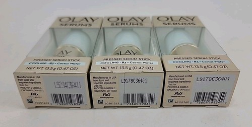 Olay Serums Pressed Serum Stick Vitamin B3 and Cactus Water 0.47oz LOT OF 3! NEW - Picture 12 of 12