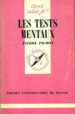Les tests mentaux - Pierre Pichot - V1968663