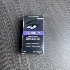 NIB Bottle Lumify Bausch  Lomb Dryness/Redness Relief Eye Drops EXP : 5/27