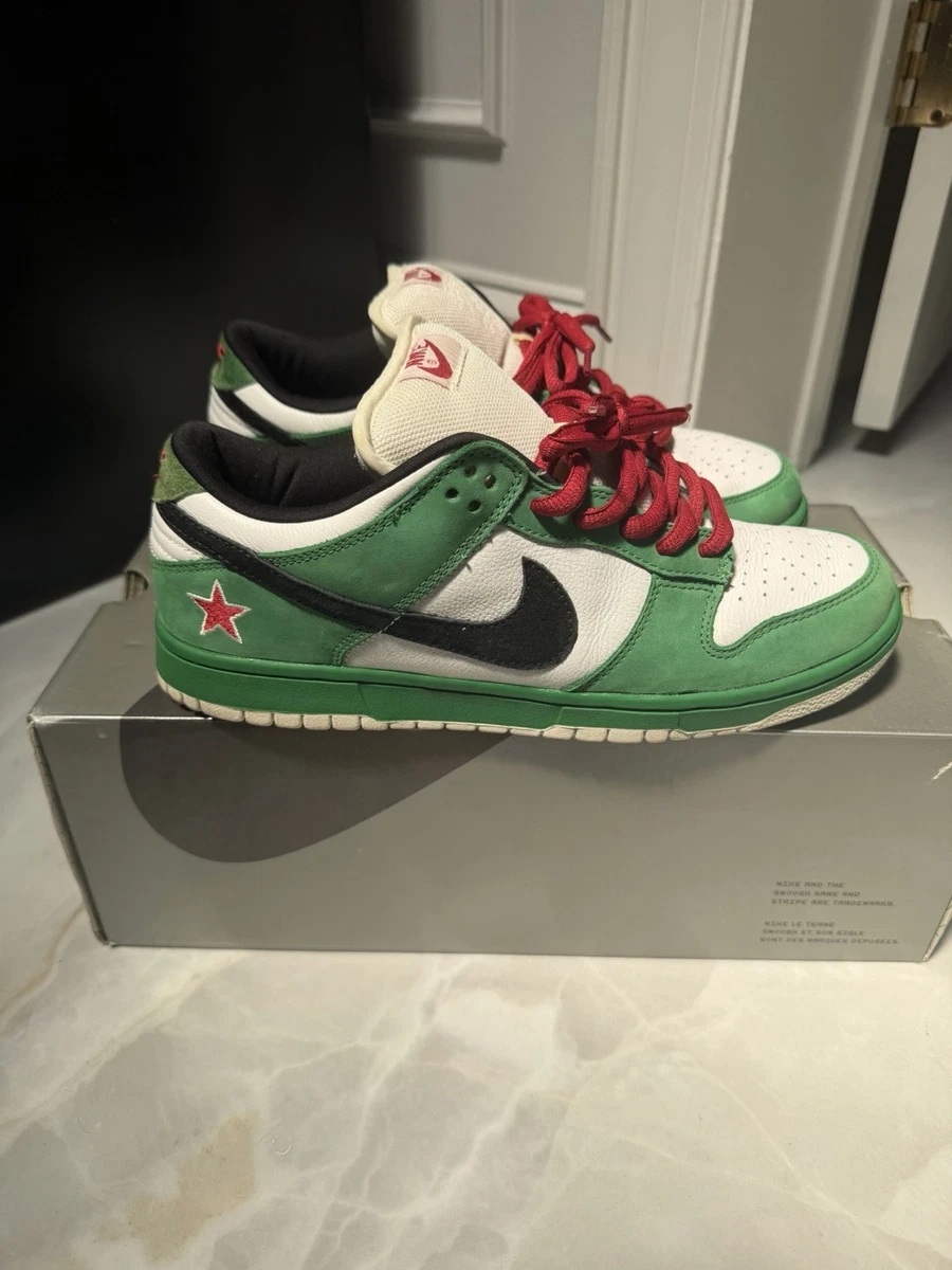 Nike Dunk Pro SB Low White Classic Green - огромный выбор по