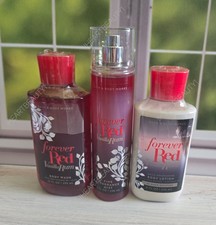 bath and body works forever red vanilla rum shower gel lotion fragrance mist
