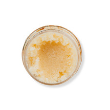 Caramel Lip Scrub Helps Exfoliate Your Lips W/ Butterscotch Taste And Scent