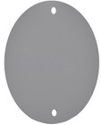 Weatherproof Round Blank Cover, Gray -RBC-4 | eBay