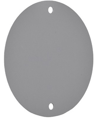 Weatherproof Round Blank Cover, Gray -RBC-4 | eBay