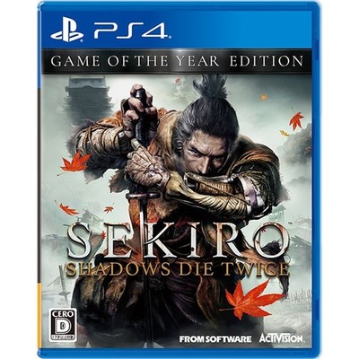 SEKIRO SHADOWS DIE TWO GAME OF THE YEAR EDITION PS4 Software JAPAN b22123007