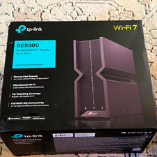 TP-LINK Archer BE550 BE9300 Tri-Band Wi  Fi 7 Router 4-Port Ethernet USB 3.0
