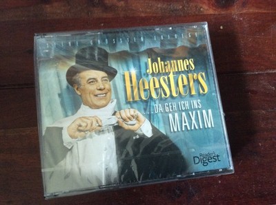Johannes Heesters - Da geh ich ins Maxim [3 CD Box]NEU OVP Readers Digest
