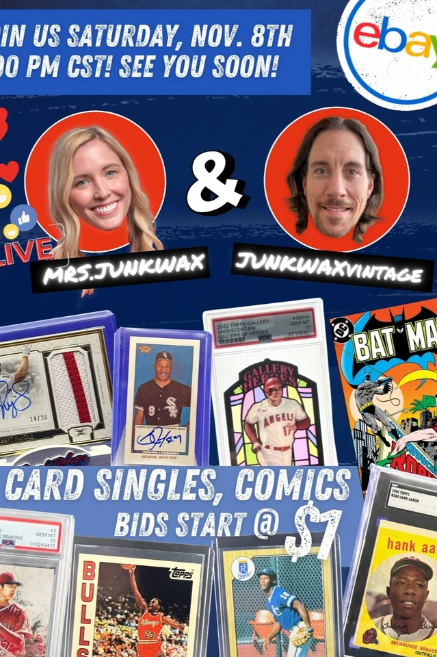 🔥 New Graded Slabs + 2 Live Breaks! ⚾ Baseball & 🏈 Football Tonight!