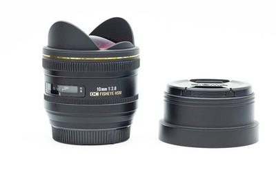 Sigma 10mm f/2.8 Fisheye Lens Sony A   EX DC HSM