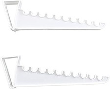 Image of Over The Door Hanger 2pcs Ironing Hooks Heavy Duty Space Saving Up to 10 Hangers