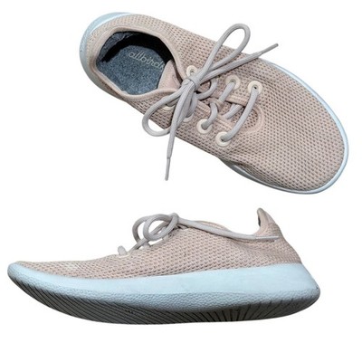 Allbirds Tree Runners Womens 8 Pink Eucalyptus Fiber Mesh Walking Sneakers Shoes