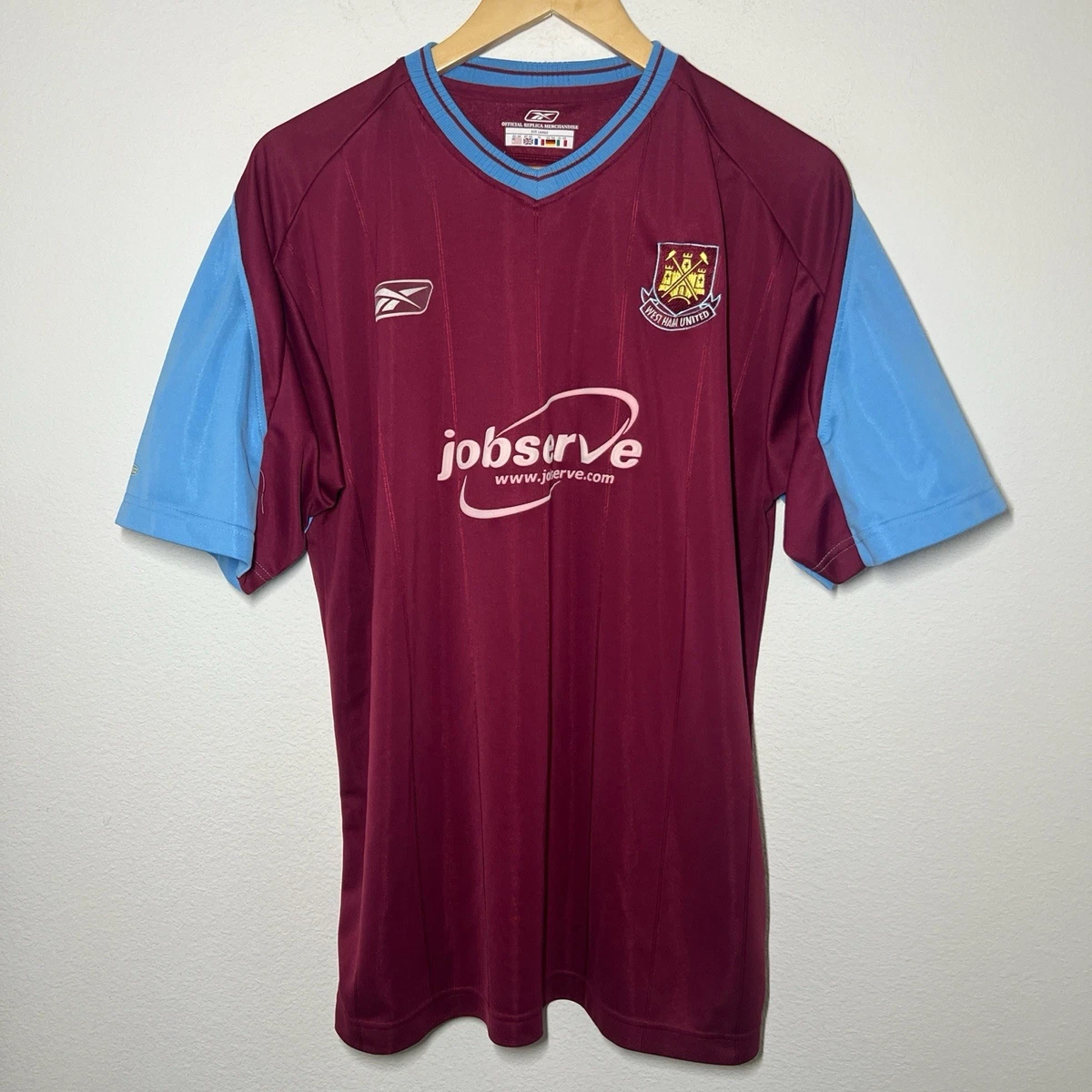 西汉姆联队尺寸XL 国际俱乐部足球球迷球衣| eBay