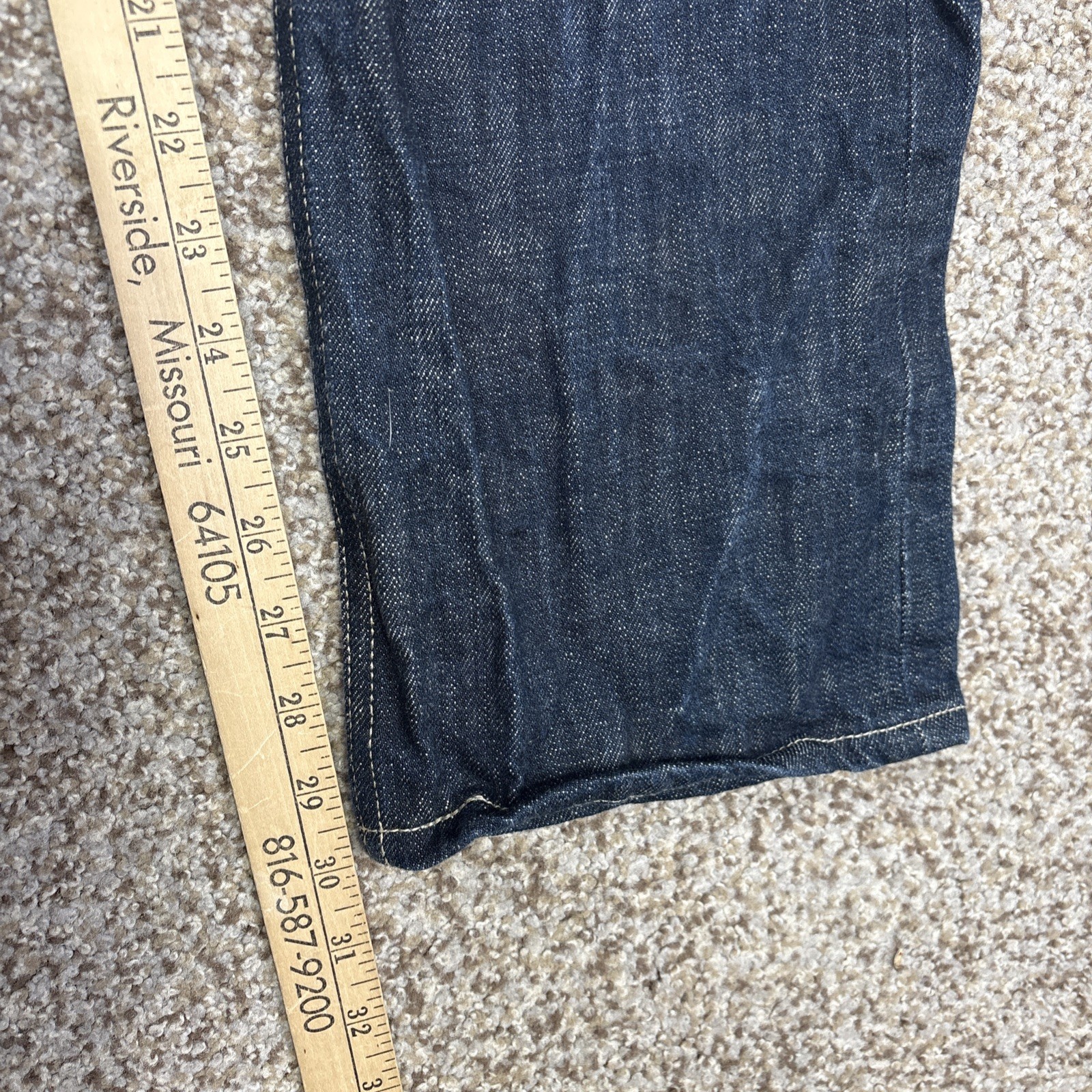 Levis 501 XX Button Fly Jeans Men’s Tag 32x32 Actual 30 X 30 - View 7
