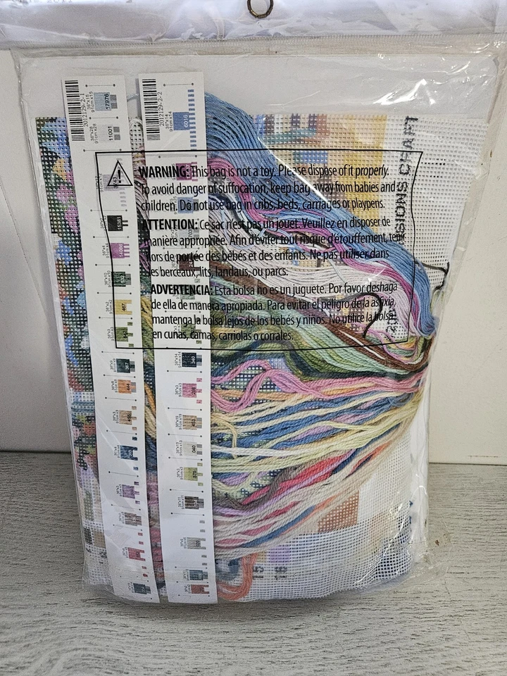 NUEVO Kit de punta de aguja Dimensions BEACH RETREAT #20070 2008 Kathleen Denis 16x12 Foto 4 de 4