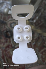 Apple White Replacement Ear Tips for AirPods 4pcs on Retail Display Card