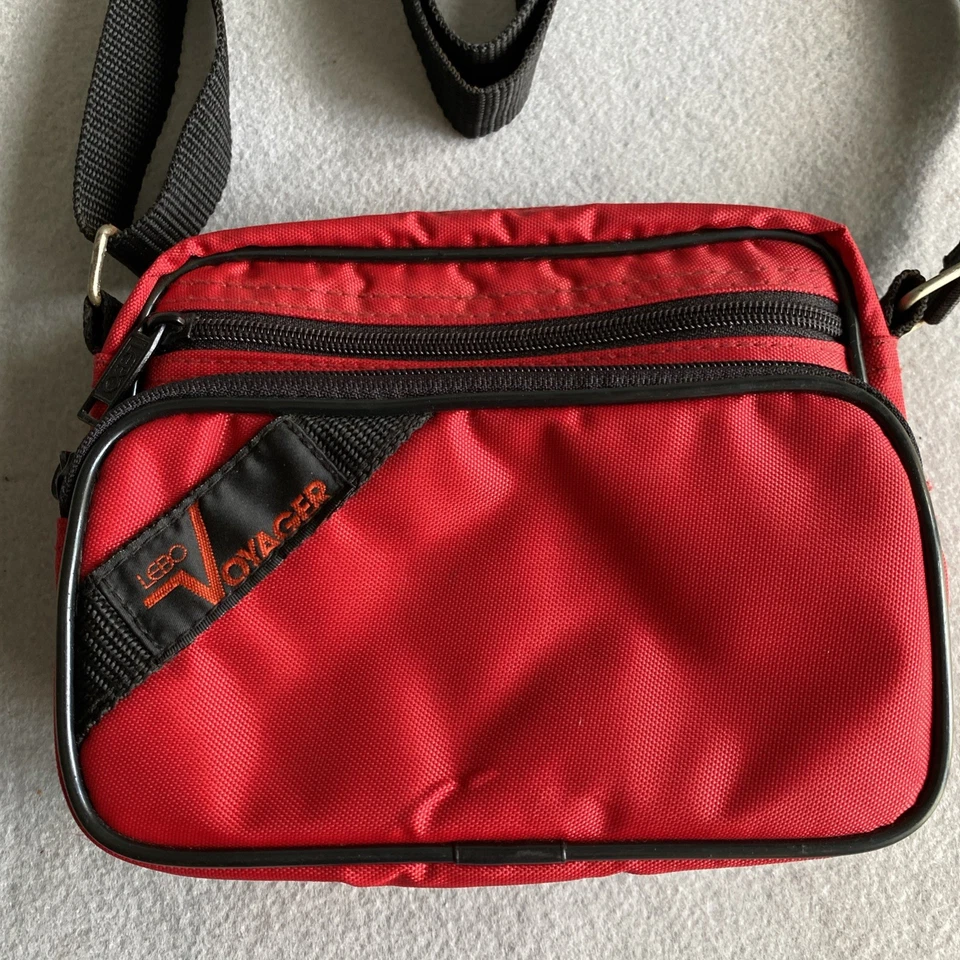 LEBO Voyager Action Pak Camera Carry Case Bag Red Pockets 7” X 6” - Image 3 of 4