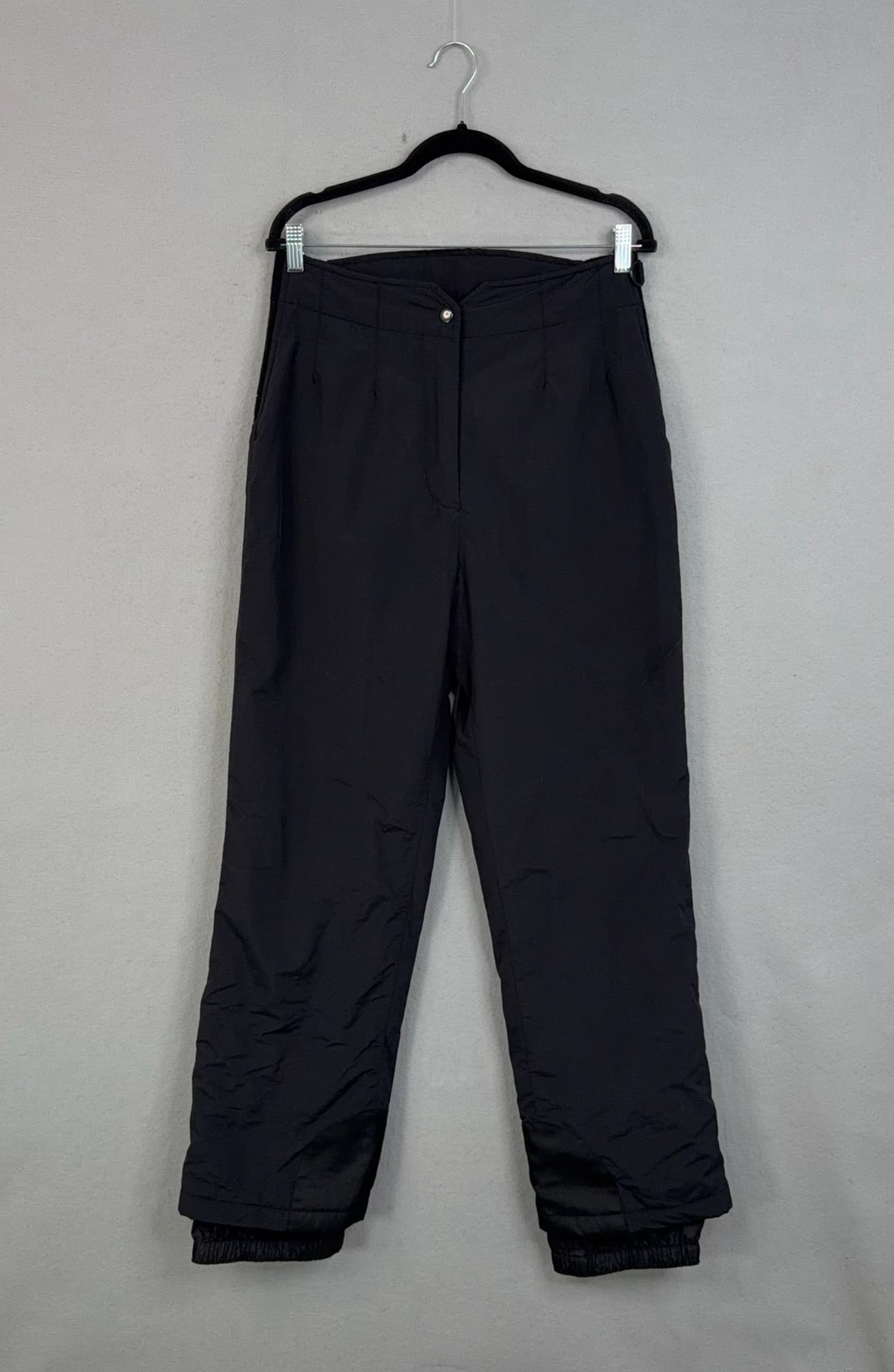 Obermeyer Snow Pants Womens 12 Black Insulated Ski Snowboard Winter Sports