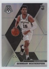 2019-20 Panini Mosaic Rookies Silver Prizm Quinndary Weatherspoon #204 1a1r
