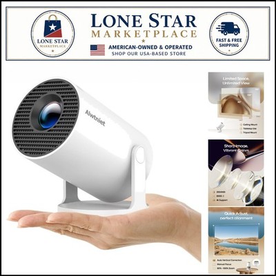 Lightweight Mini Projector with 8000:1 Contrast & Seamless Streaming Experience