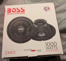 BOSS Audio Systems CXX12 12-Inch 1000 Watts Car Subwoofer New