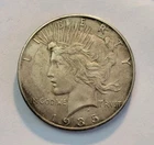 1935 S  Silver Peace Dollar