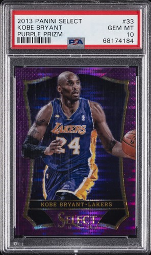 Kobe Bryant [Purple Prizm] #33 2013 Panini Select card