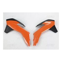 Ufo KüHlerabdeckungen Passend FüR KTM RAD CVR SX/SXF13-15 Bk/Or