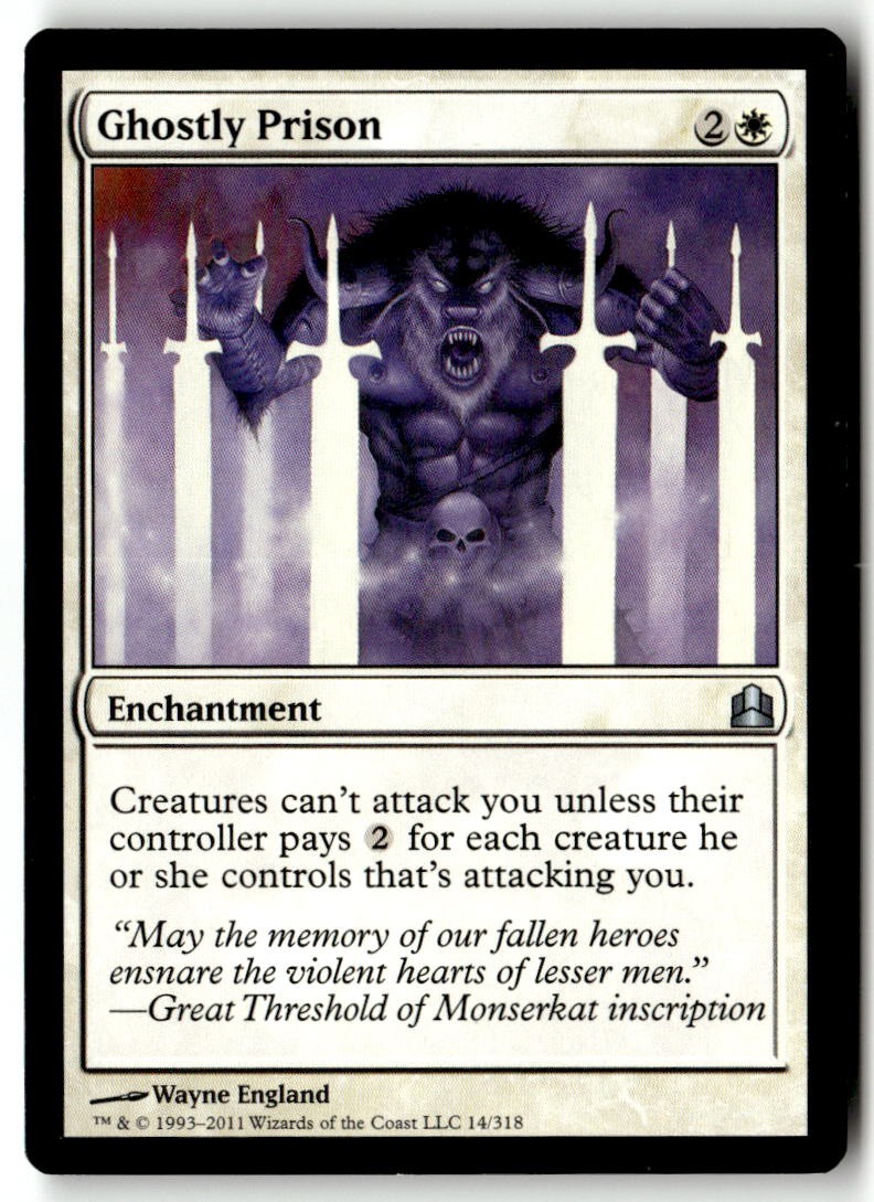 Ghostly Prison 14 - CMD - MTG - LP