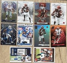 Amari Cooper NFL⭐️WR 10 Card Lot- Buffalo Bills Dallas Cowboys Cleveland Browns