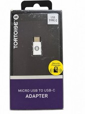 Tortoise Micro USB to USB-C Adapter USB Type-C Converter New Sealed