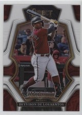 2023 Panini Select Premier Level White Prizm 62/149 Deyvison De Los Santos 1md7
