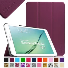 For Samsung Galaxy Tab S2 9.7 Case Slim Shell Stand Cover with Auto Sleep/Wake