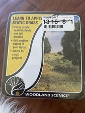 Woodland Scenics Static Grass Starter Kit  FS647