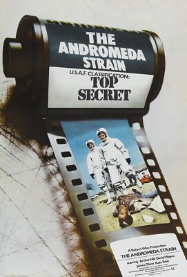 The Andromeda Strain movie poster (b) - James Olsen - 11'' x 17'' inches